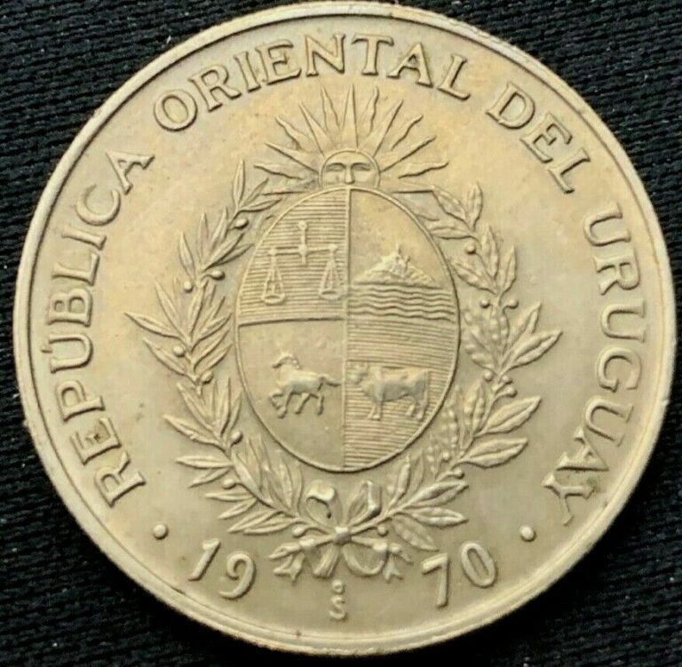 Read more about the article 1970 Uruguay 50 Pesos Coin UNC    1 Year Issue   High Grade World Coin    #K229