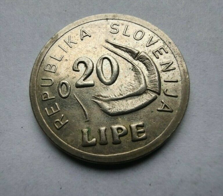 Read more about the article Slovenia  0 20 lipe (pattern coins) 1991-UNC-EXTREM. RARE!