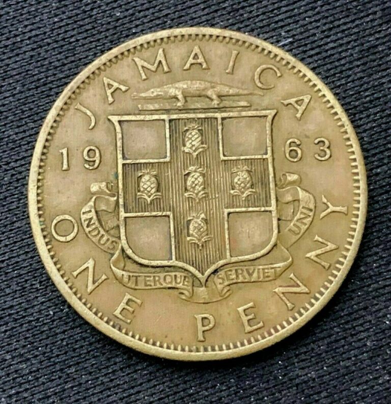 Read more about the article 1963 Jamaica Penny Coin XF    World Coin   Nickel Brass       #K1325