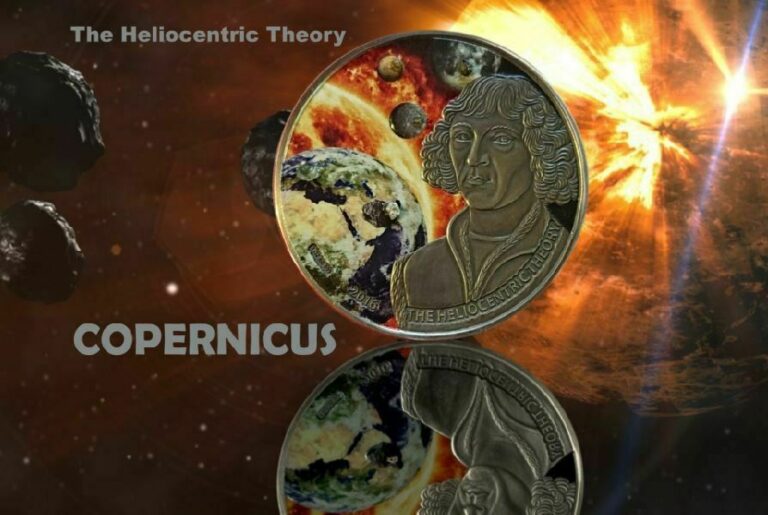Read more about the article Burkina Faso 2016 1000 Francs COPERNICUS – Heliocentric Theory 1 oz Silver Coin