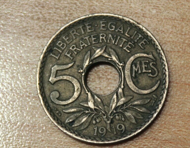 Read more about the article 1919 France 5 Centimes