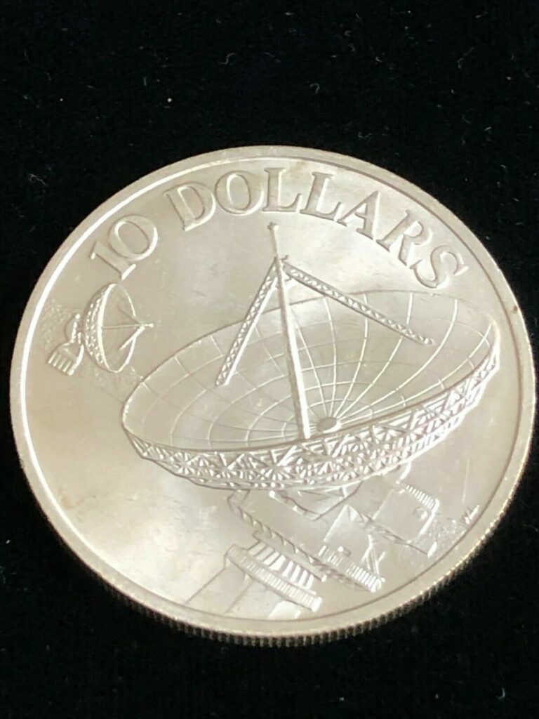 Read more about the article 1979 $10 Singapore Silver Communications Satellites  Uncirculated