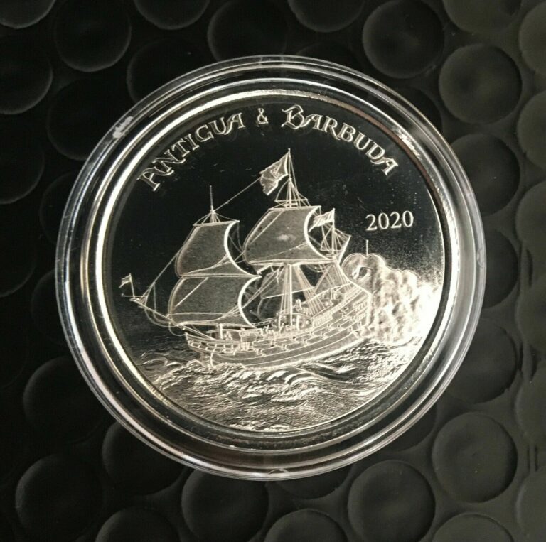 Read more about the article 2020 EC8 Antigua and Barbuda Rum Runner 1 oz 999 Silver BU coin