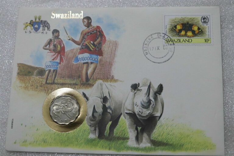 Read more about the article SWAZILAND COIN COVER SET B41 #37