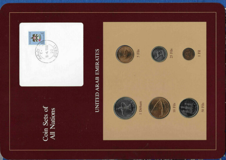 Read more about the article Coin Sets of All Nations UAE United Arab Emirates UNC 1973-1984