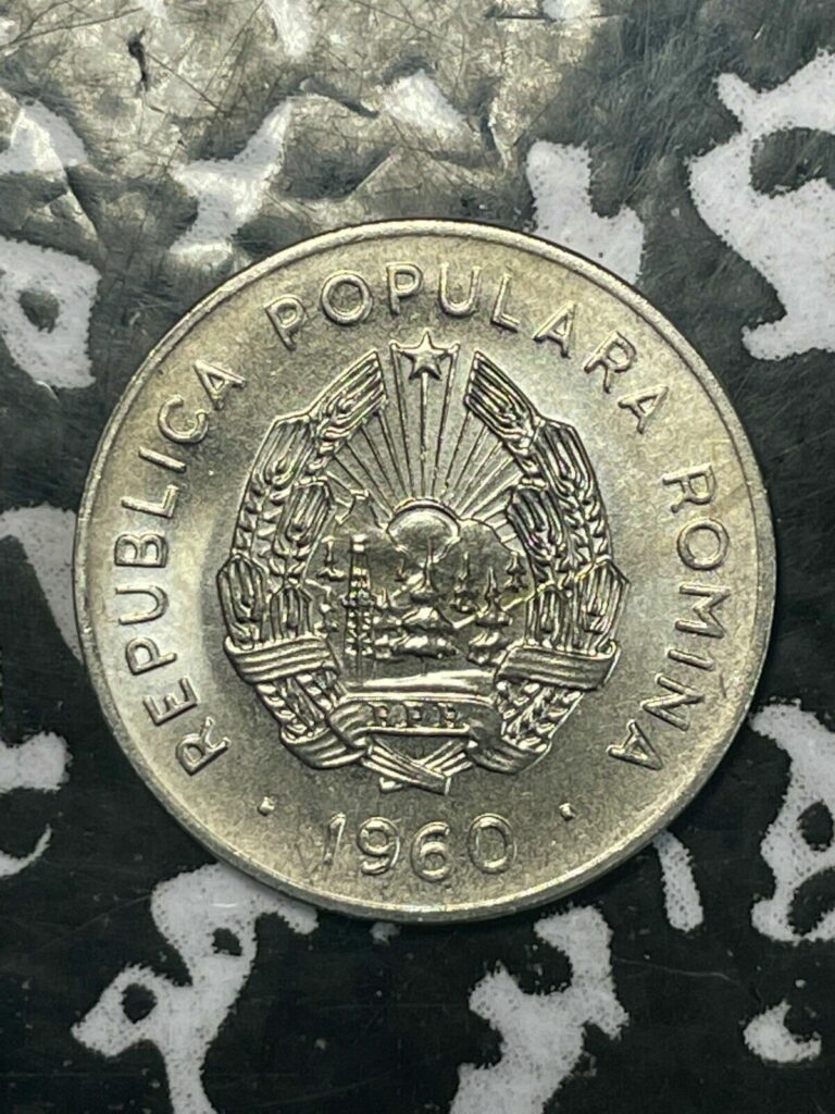 Read more about the article 1960 Romania 25 Bani Lot#X8596 High Grade! Beautiful!