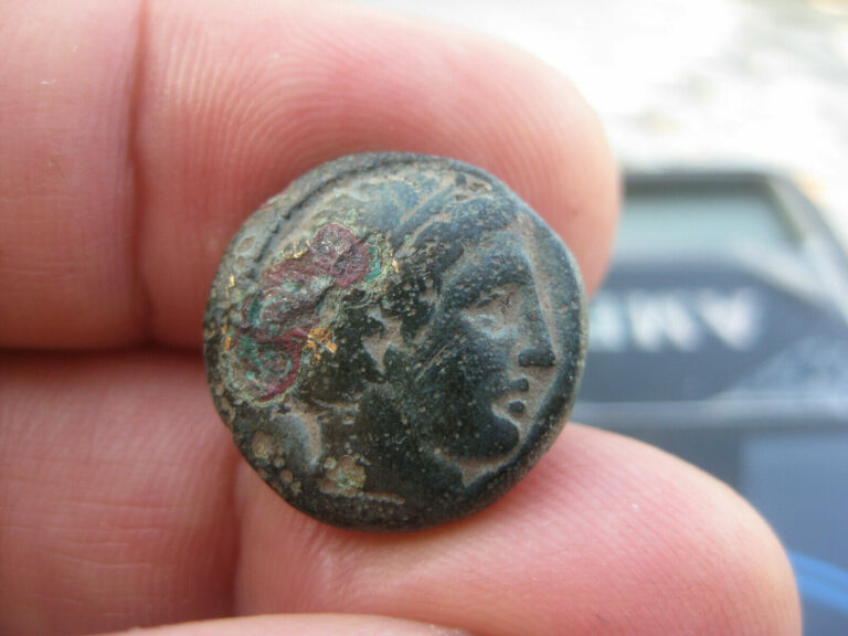 Read more about the article Authentic bronze coin Philip II  King of Macedonia  359-336 BC-6.96g