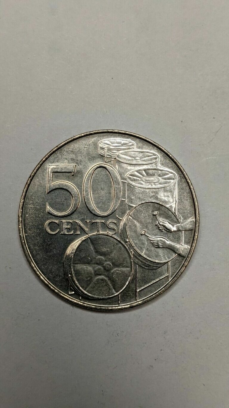 Read more about the article [Trinidad and Tobago] – 50 Cents (1979) High Grade Coin