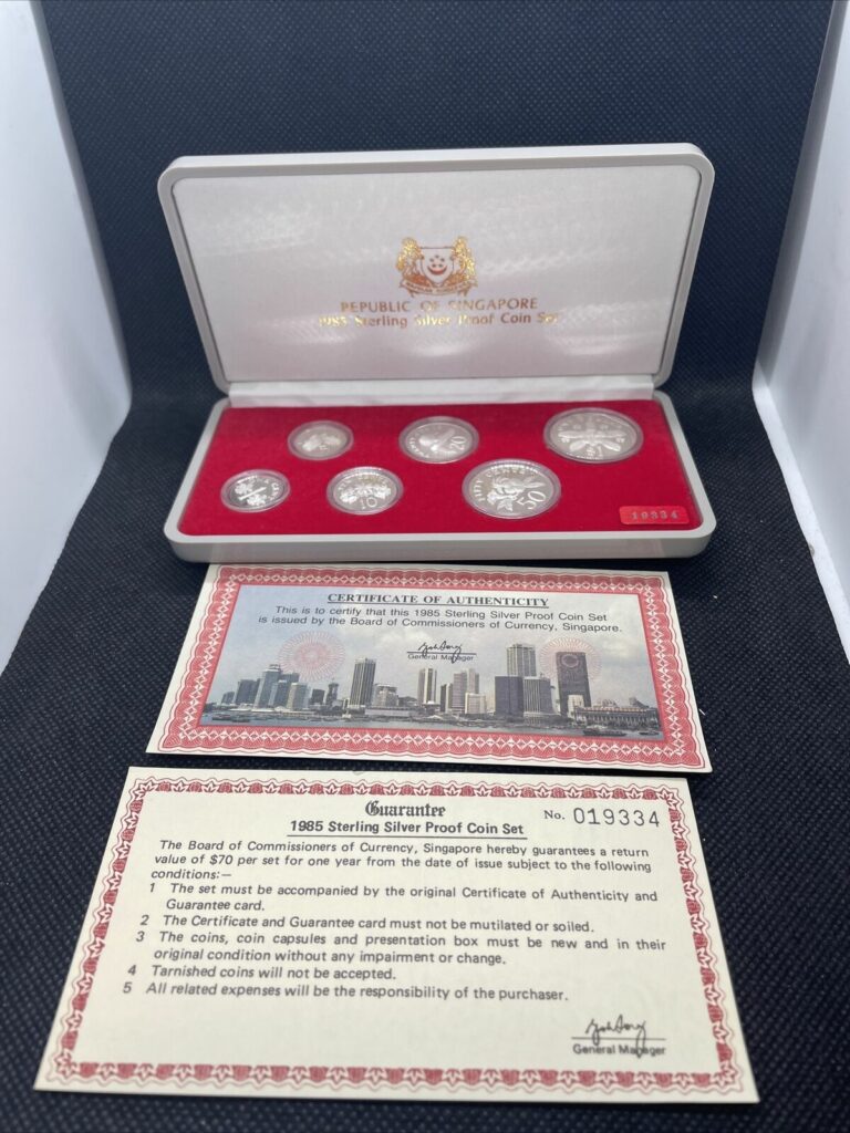 Read more about the article Singapore 1985 Silver Proof Set