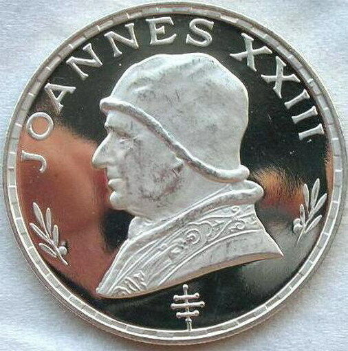 Read more about the article Equatorial Guinea 1970 Pope JohnXXIII Silver Coin Proof