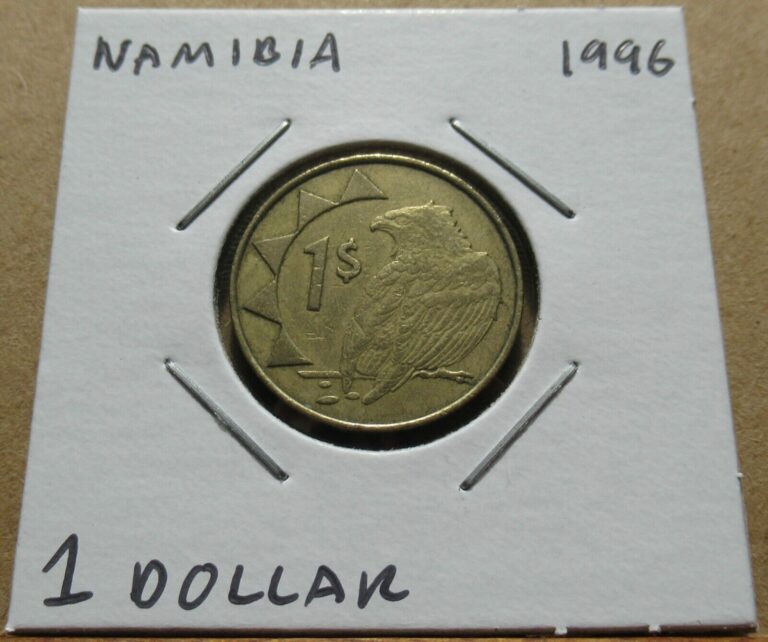 Read more about the article Namibia 1 Dollar 1996 Coin in 2×2 Flip C0107