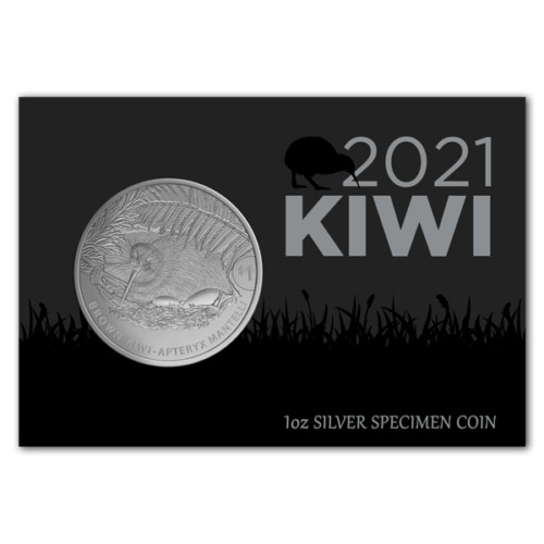 Read more about the article 2021 New Zealand $1 Kiwi Specimen 1 oz .999 Silver Coin – 5 000 Made