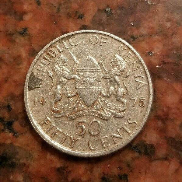 Read more about the article 1975 KENYA 50 CENTS COIN – #9279