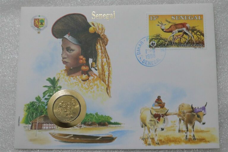 Read more about the article SENEGAL COIN COVER SET B41 #34