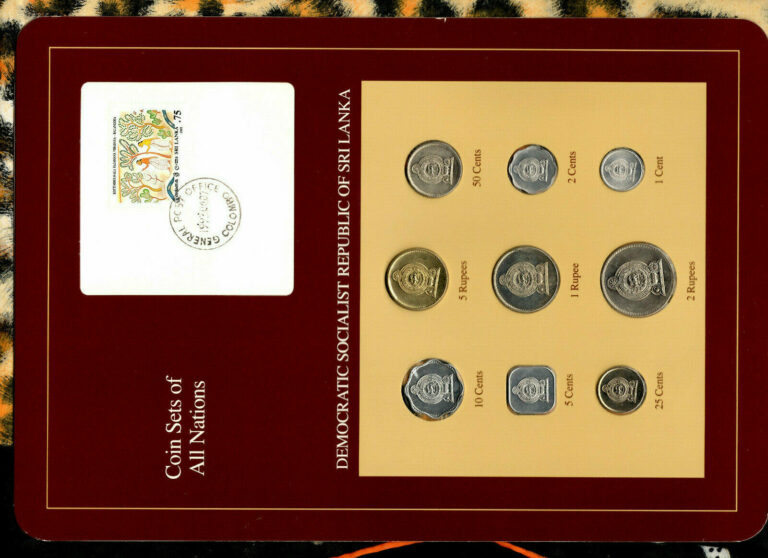 Read more about the article Coin Sets of All Nations Sri Lanka UNC 1978-1988 5 Rupees 1986 1993.04.07