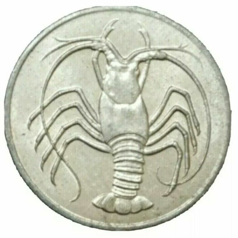 Read more about the article 1984 YEMEN PEOPLE’S DEMOCRATIC REP 5 FILS KM4 LOBSTER WILDLIFE THEMATIC COIN