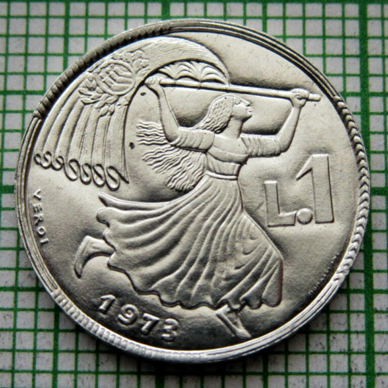Read more about the article SAN MARINO 1973 1 LIRA  ALUMINUM UNC
