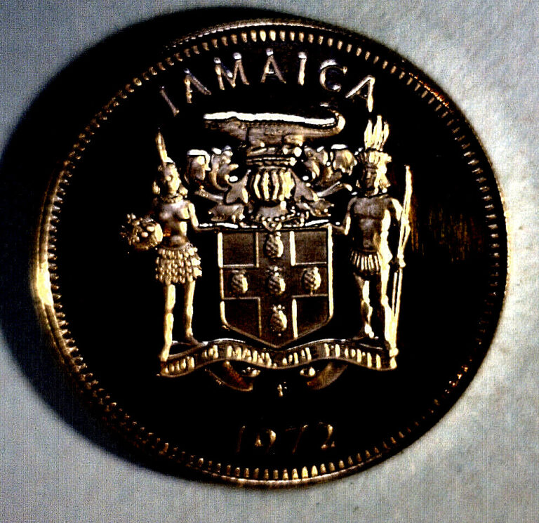 Read more about the article JAMAICA(1)COIN  20 CENTS 1972 PROOF COPPER NICKEL