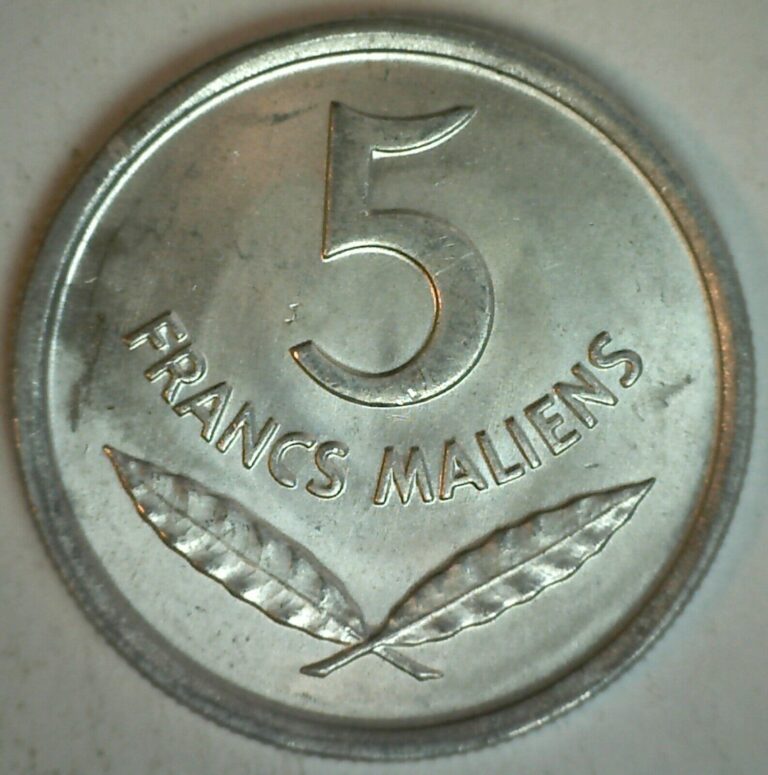 Read more about the article 1961 Mali BU Aluminum 5 Francs Coin Uncirculated Western Africa Hippo Face Cute
