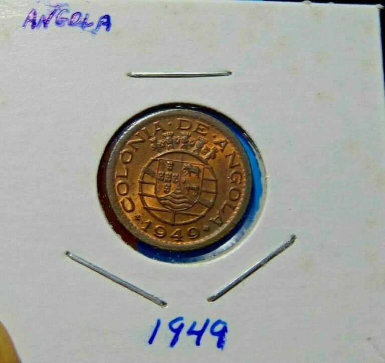 Read more about the article 1949 Portugal Angola 10 Centavos World Coin