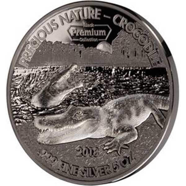 Read more about the article Precious Nature Crocodile Black Premium Collection Silver Coin Benin 2018