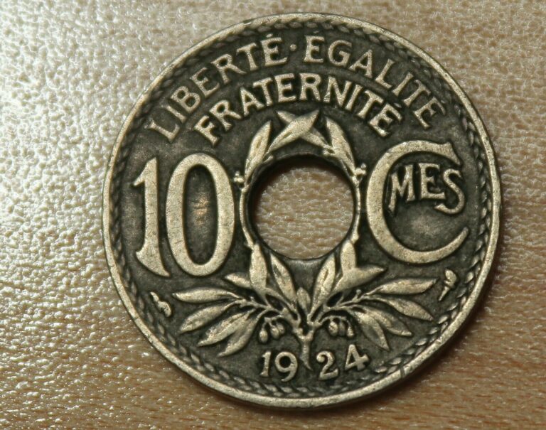 Read more about the article 1924 France 10 Centimes Paris Mint