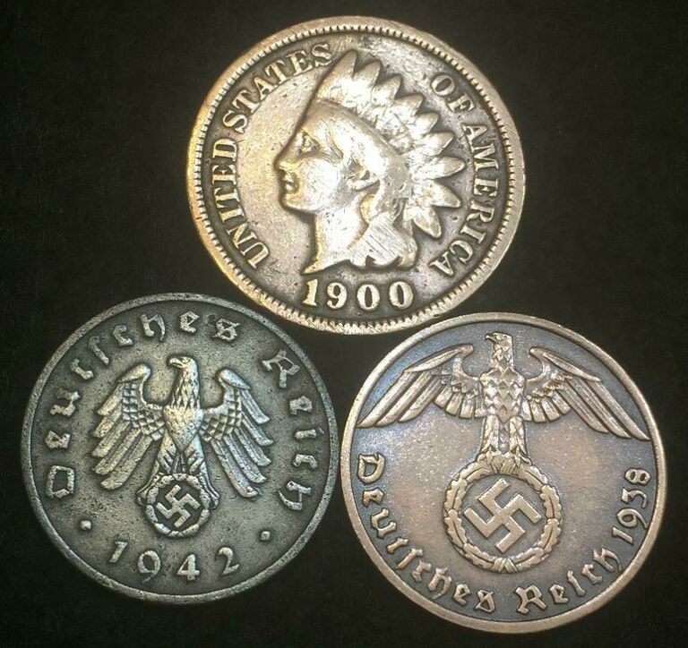 Read more about the article WW2 German Coins and Indian Head Cent Authentic Historical Artifacts