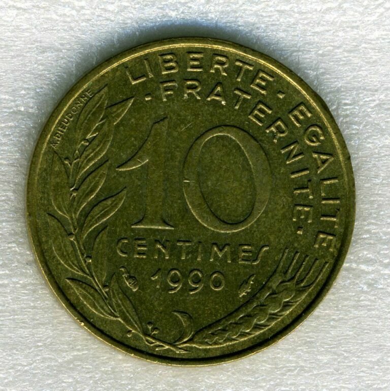 Read more about the article France 10 Centimes 1990 – Coin – .99c flat shipping