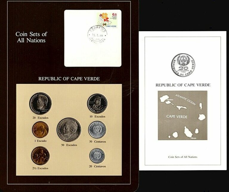 Read more about the article 1966 thru 1977  Coin Sets of All Nations Cape Verde 7 Coins The Franklin Mint
