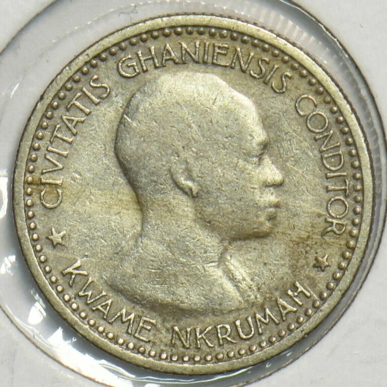 Read more about the article Ghana 1958 6 Pence 153318 combine shipping