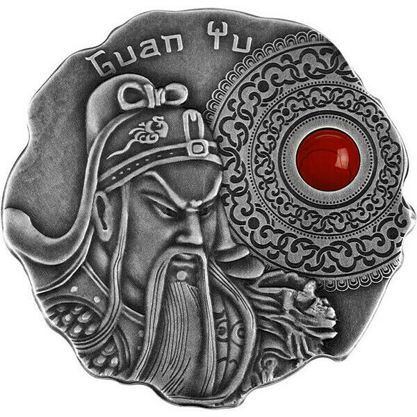 Read more about the article Guan Yu Ancient Commanders Antique finish Silver Coin 500 Francs Cameroon 2021