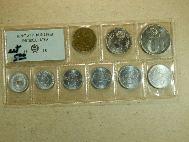 Read more about the article 1975 Hungary-Budapest Uncirculated Coin Set