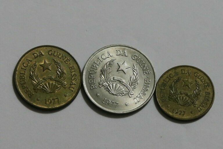 Read more about the article GUINEA BISSAU – 1977 EARLY INDEPENDENCE COINS HIGH GRADE B41 YB27