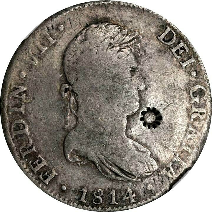 Read more about the article 1811 Netherlands East Indies  Madura Island  10 Ray Sunburst Line Countermark