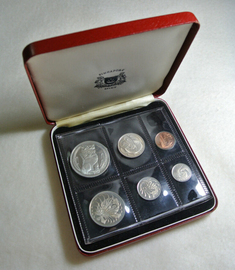 Read more about the article 1968 Singapore Proof Set – 6 Coin Sealed Proof with Box – Rare