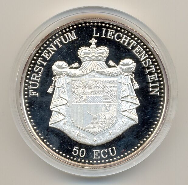 Read more about the article 1995 LIECHTENSTEIN  5OZ SILVER  COIN