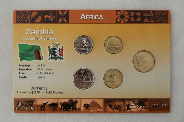 Read more about the article ZAMBIA COIN SET WITH COA B38 #45