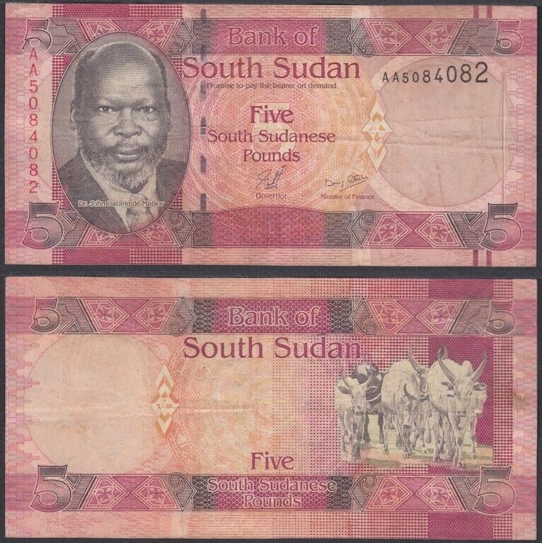 Read more about the article SOUTH SUD AN – 5 pounds ND (2011) KM# 6 Africa banknote – Edelweiss Coins