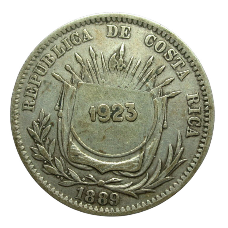 Read more about the article Costa Rica 1923 50 Centimos C/S