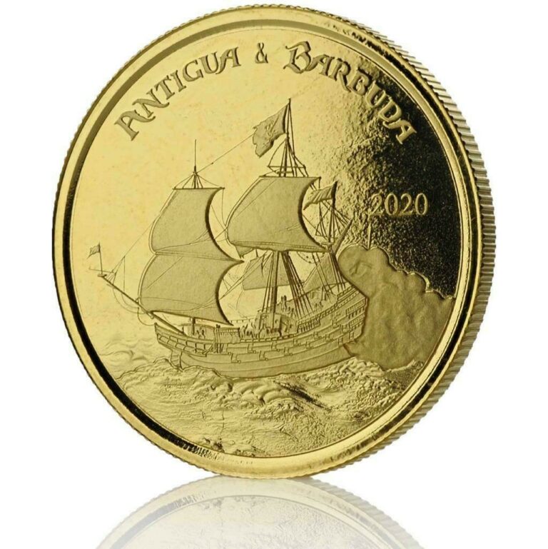 Read more about the article 2020 1 oz Antigua and Barbuda Rum Runner .9999 Gold Coin in Certi-Lock #A452