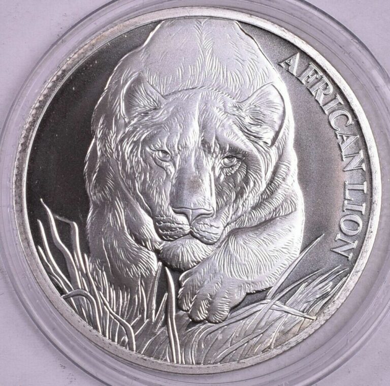 Read more about the article 2017 Republic Of Chad African Lion 1 oz Silver 0.999 Uncirculated