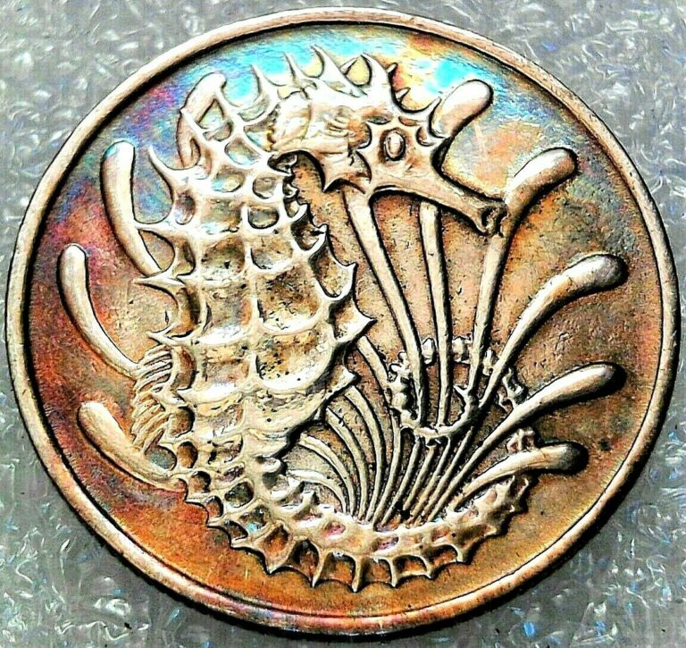 Read more about the article 1967 Singapore 10 Cents Seahorse Coin