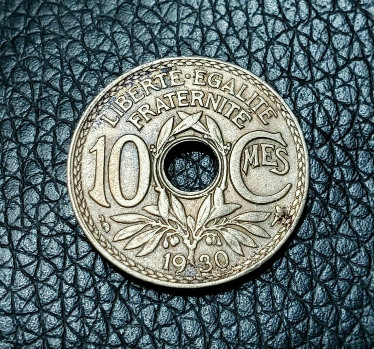 Read more about the article 1930 France 10 Centimes Coin