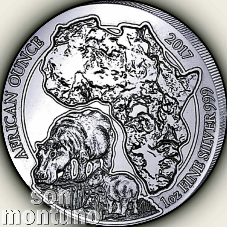 Read more about the article 2017 Rwanda HIPPOPOTAMUS PROOF 1oz Silver African Hippo Wildlife Coin ONLY 1000