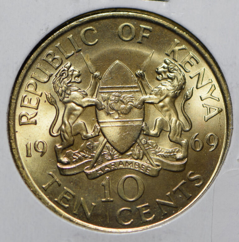 Read more about the article Kenya 1969 10 Cents  901121 combine shipping