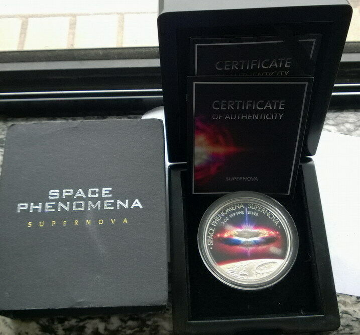 Read more about the article Benin 2016 Space Supernova 1500 Francs 3oz Silver Coin Proof With Box COA