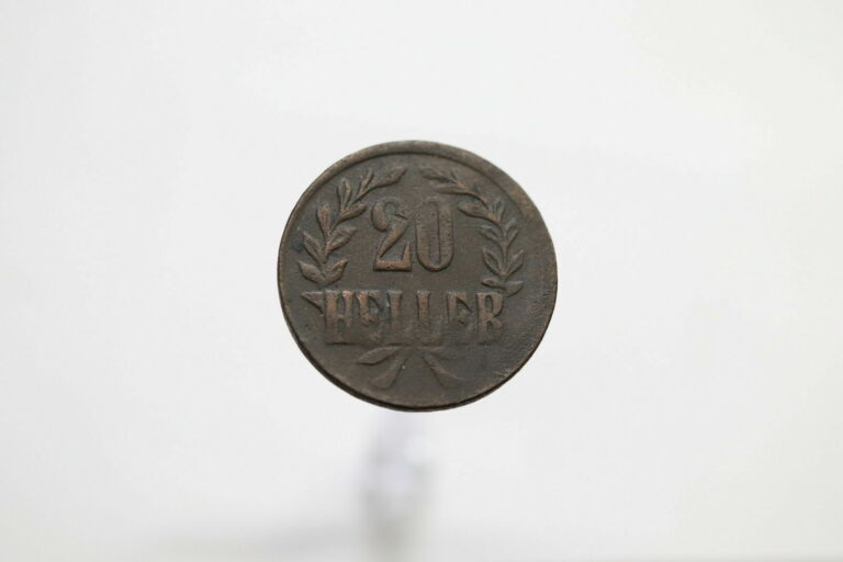 Read more about the article German East Africa 1916 – 20 Heller – Tabora Emergency Coin B11 #Z7604