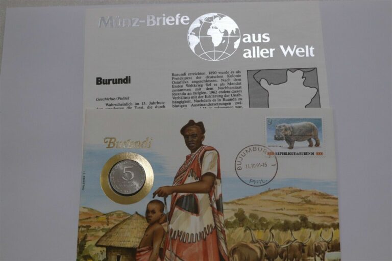 Read more about the article BURUNDI 5 FRANCS 1980 COIN COVER B31 #2