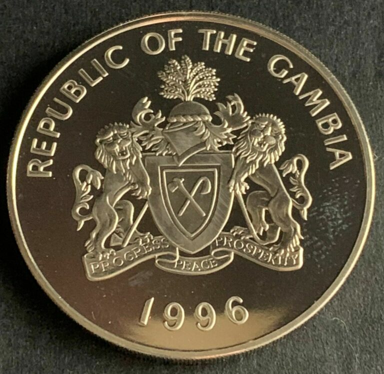 Read more about the article 1996 Republic of the Gambia 1 Dalasi Year of the Three Kings Coin