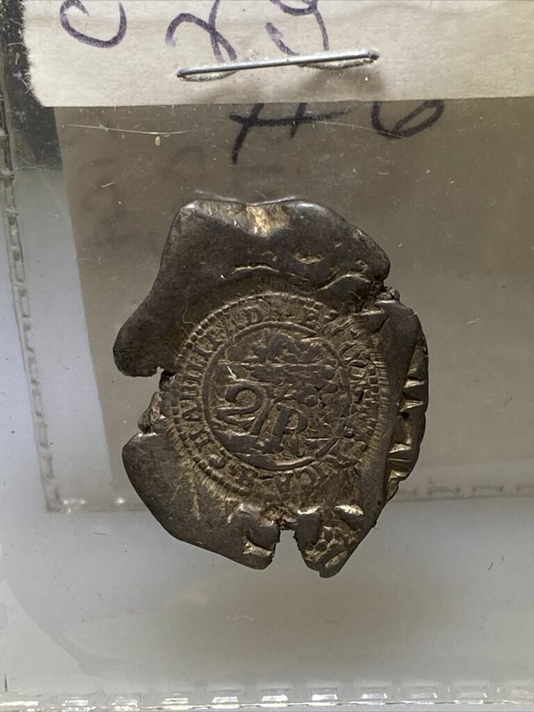 Read more about the article Costa Rica Counterstamp 1846 on Spanish COB Central American Republic 2 Reales